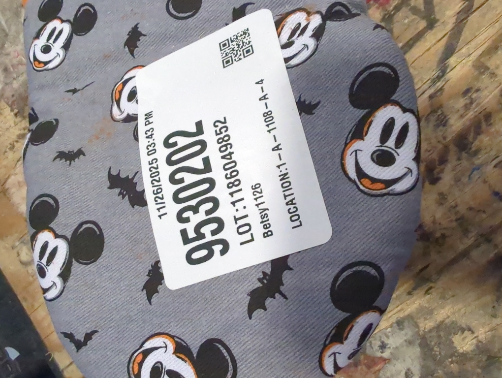 Disney Halloween Oven Mitts, Mickey Mouse Skeleton Design