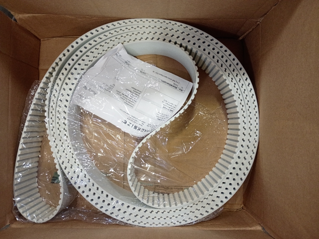 Generic T5 Timing Belt, Width 15mm, Pitch 5mm, 2 Meters (6.6ft) PU Polyurethane with Steel Core White Open Belt, T5 Synchronous Belt for 3D Printer, Lathe Belt Replacement