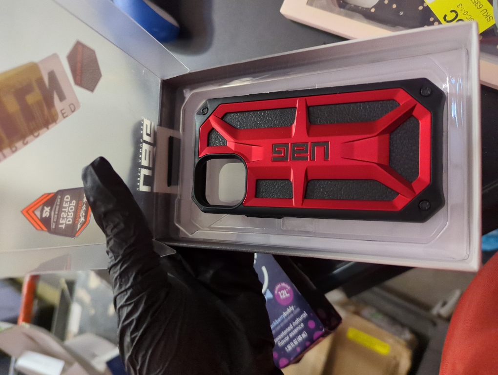 UAG - Monarch Series Hard Shell Case for iPhone 12 Mini - Crimson