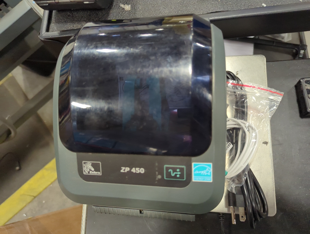 ZEBRA ZP 450 Label Thermal Bar Code Monochrome Printer ZP450-0501-0006A