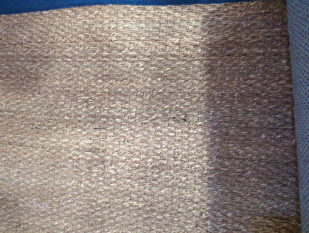 Nuloom Elijah Navy/Natural, 2'6 x 8', Basketweave, Seagrass, Soft and Textured, High Traffic, Stain Resistant, Easy Clean, Durable Area Rug for Bedroom, Living Room, Dining, Den, Foyer, Entryway