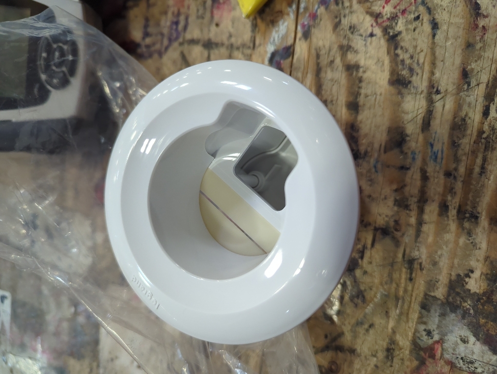 ECHOGEAR in-Wall Cable Management Kit for Power & Low Voltage Cords – Hide TV Wires Behind The Wall – Includes 3.75” Diameter x 3.25” Depth Modules, 6ft Extension Cord, Drywall Hole Saw Attachment