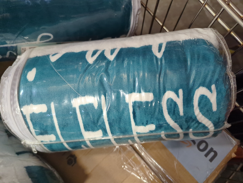 Mom Blanket – Double Layer Sherpa Fleece – Soft Fluffy Throw, Quality Print – 'Thank You Mom, I Love You' – from Daughter, Son – Gift for Birthday, Mother's Day, Christmas, etc. (Ocean Teal)