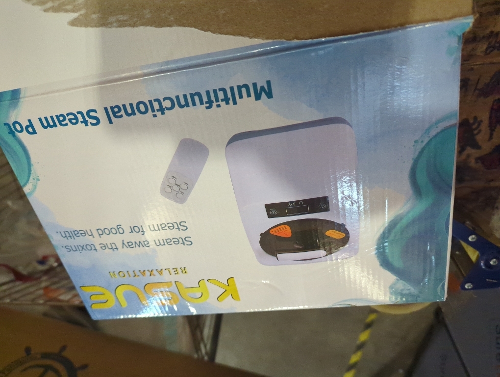 PEEKO Larger Sauna Steamer 4L, 1500W Steam Generator,Steamer Pot with Remote Control, Steam Cup, Timer, 16 Levels, 7.7”x 12.5”x9.1”，