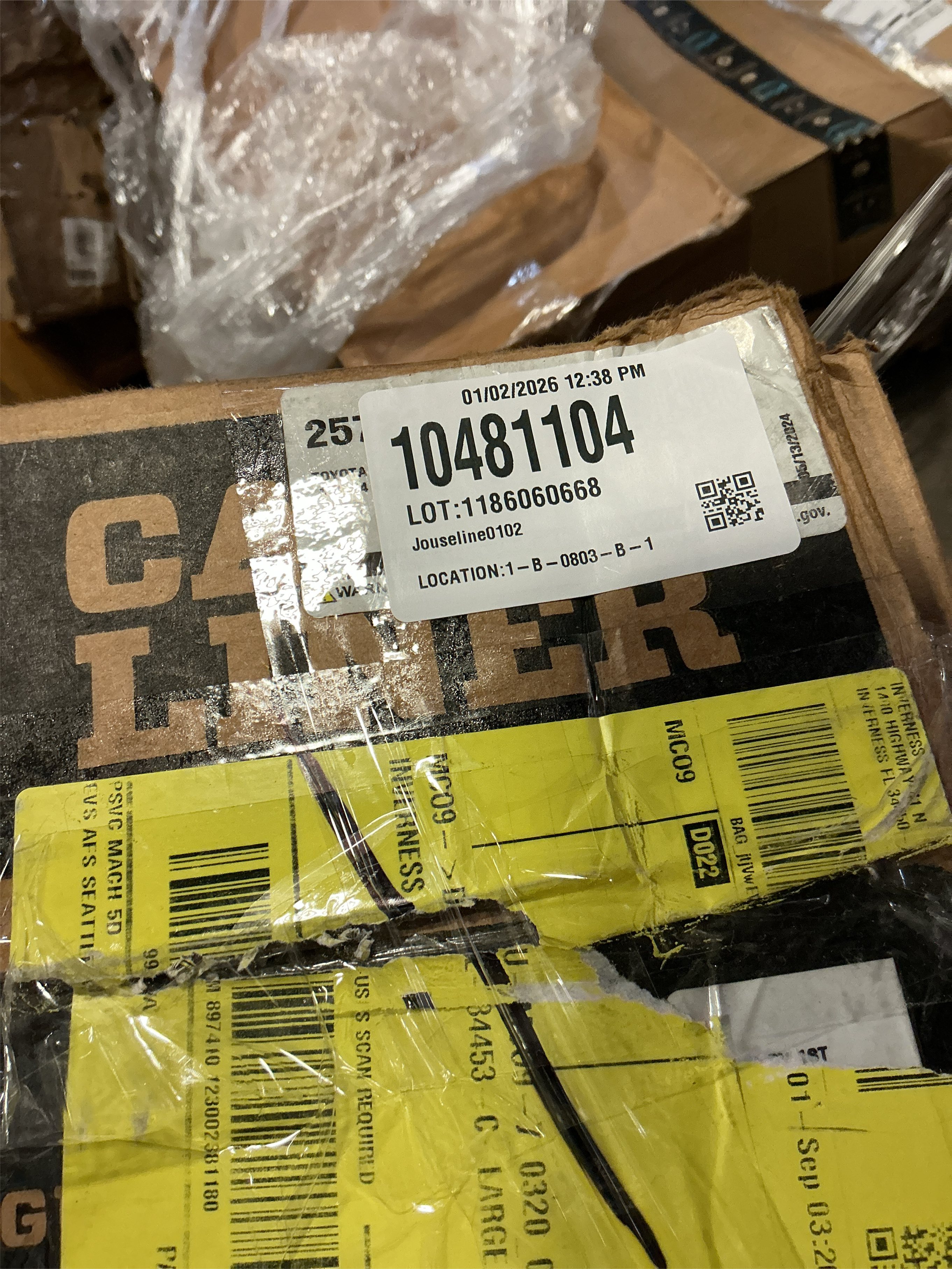 Cargo Liner Fits 10-18 4Runner - No3rd seat or SlidingCargo Deck