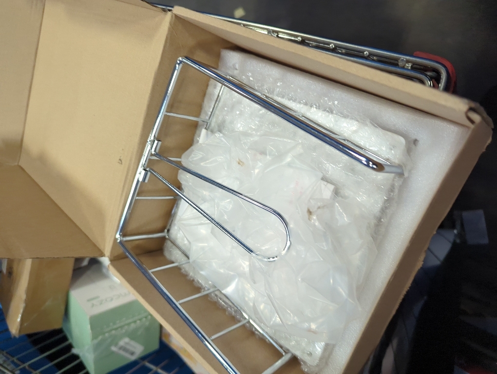 Livabber Flat Napkin Holder, Metal Kitchen Napkin Storage with Weighted Tension Arm Rustic Tissue Paper Dispenser for Countertop, Table Kitchen, Dining Room (With Marble Base, Chrome)