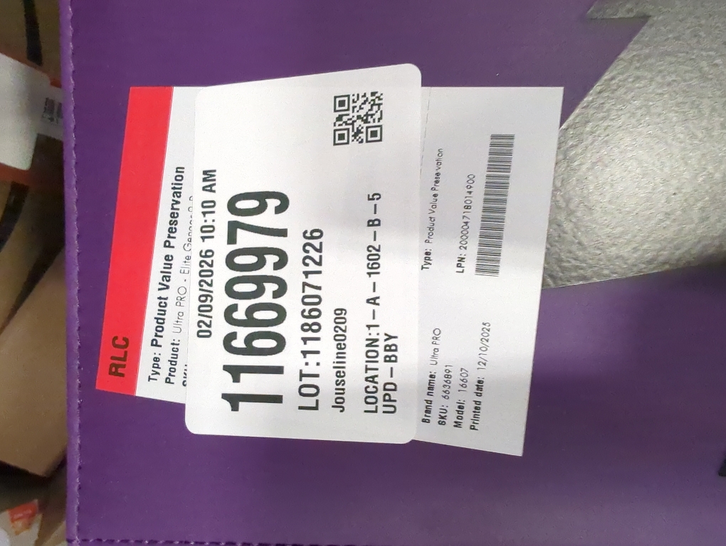 Ultra Pro Zippered PRO Binder 9-Pocket Pokemon Elite Series Gengar