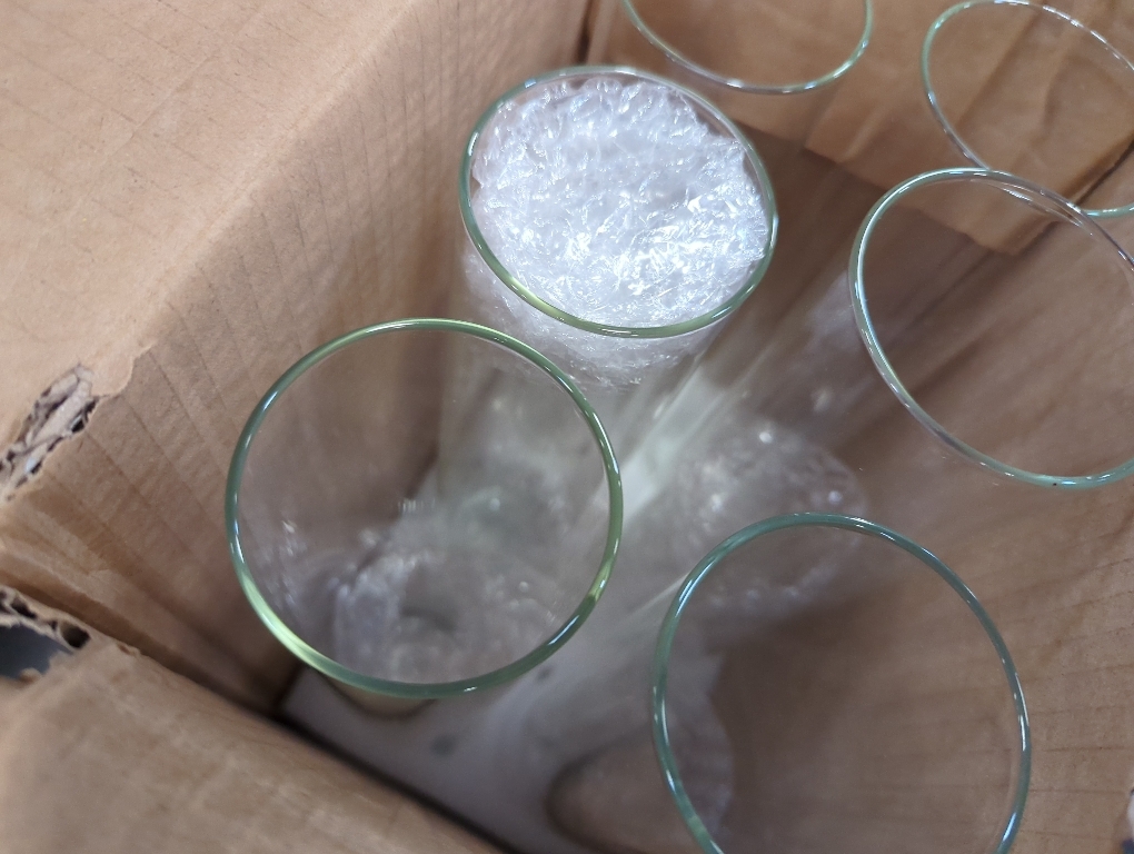 Glass Hurricane Tubes  Fits Candles