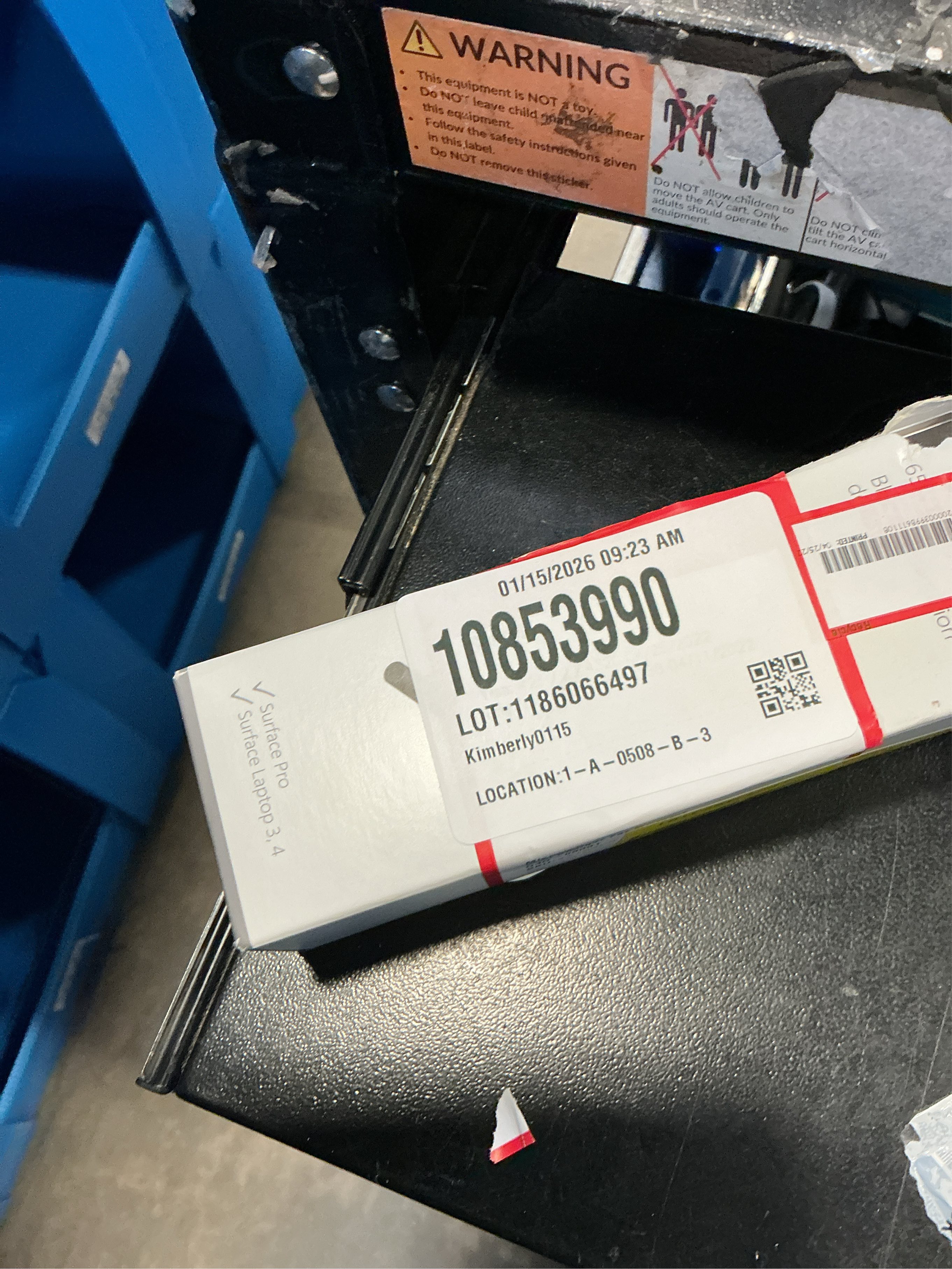 Microsoft Surface 65W Power Supply - Wired Charging Method - 65W Power Supply - Magnetic Connector - Designed for Surface Devices