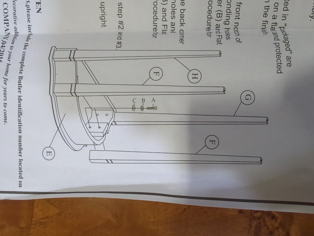 Brown Side Table For Home Entrance