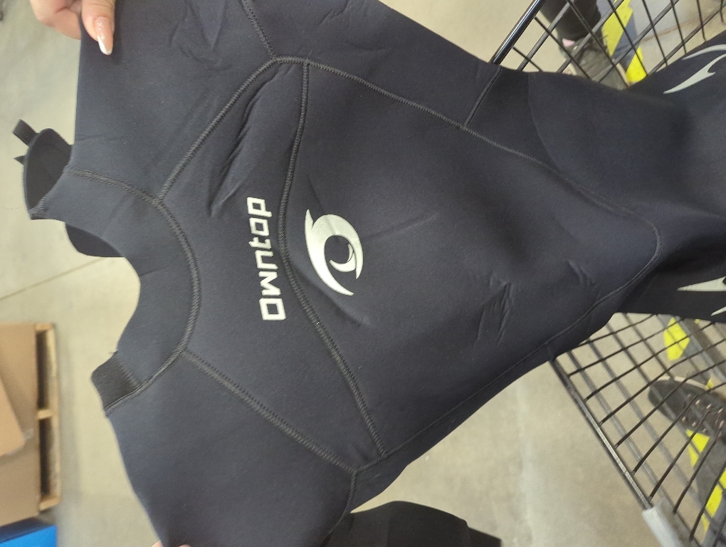 Owntop Wetsuit 5mm Neoprene Diving Suit for Mens Womens - Thicken Full Wet Suit, Back Zip Long Sleeve UPF50  Keep Warm Swimwear for Scuba Surfing Swimming Diving Snorkeling Water Sports