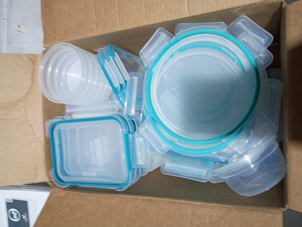 Snapware 38 Pieces Food Storage Airtight & Leak Proof Lids BPA Free Plastic