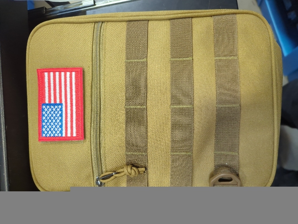 Tactical Bible Cover For Men,Large Bible Case With Shoulder Strap,Water-Resistant Book cover With Handle,Multi-Functional Carrying Bible Holder Bag For Church,Study,Spiritual