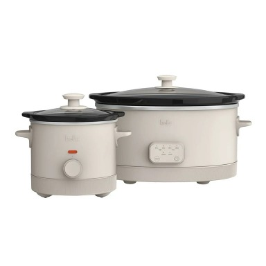 Bella Slow Cooker Set - Heavy Duty Duo, Includes Two Cookers