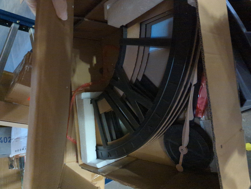 Big Time 40 in. Wall Clock