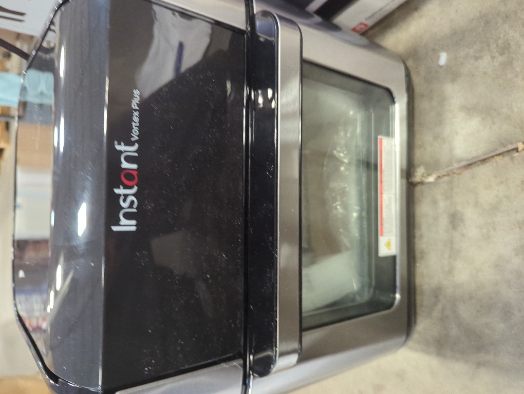 Instant Pot 10QT Air Fryer, 7-in-1 Functions with EvenCrisp Technology that Crisps, Broils, Bakes, Roasts, Dehydrates, Reheats & Rotisseries, Includes over 100 In-App Recipes, Stainless Steel