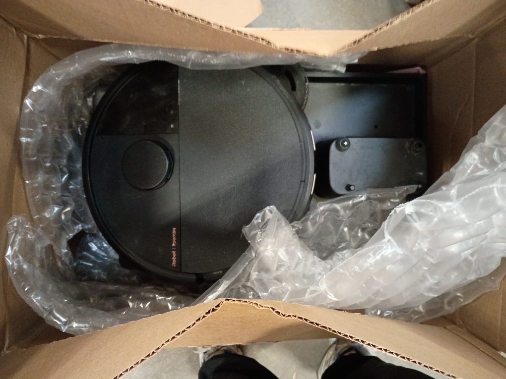 iRobot Roomba 104 2in1 Vacuum & Mop Robot - Self-Empties for 75 Days, Intense Power-Lifting Suction, Vacuums All Floors, Ideal for Pet Hair, LiDAR Smart Navigation Mapping, Mops Hard Floors