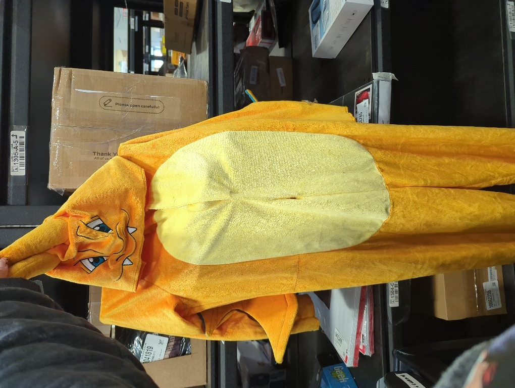 Disguise Pokémon Charizard Costume for Kids, Official Charizard Pokémon Hooded Jumpsuit Size M