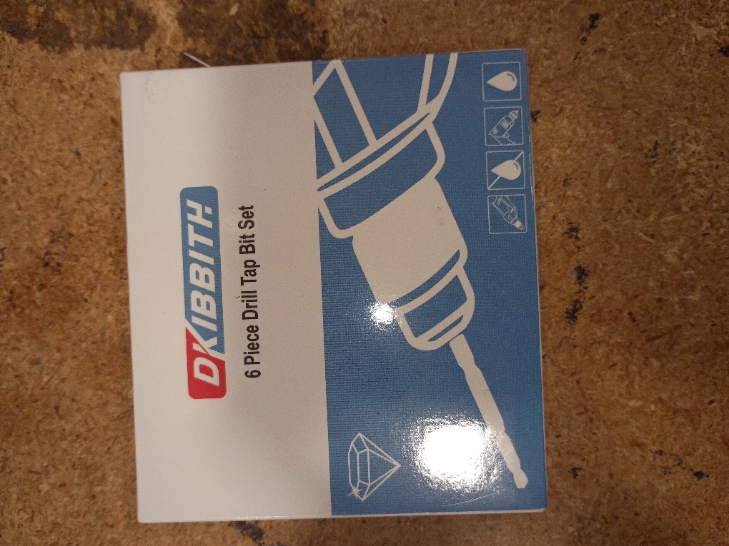 5-pc Countersink Drill Bit Set, 3in1 Woodworking Counterbore Hole Drill Bits for #6 8 10 12 16 Screws, Depth Adjustable M2 Pilot Drill Bits, 82-Degree Chamfer, 1/4” Hex Shank, 2 Allen Wrench