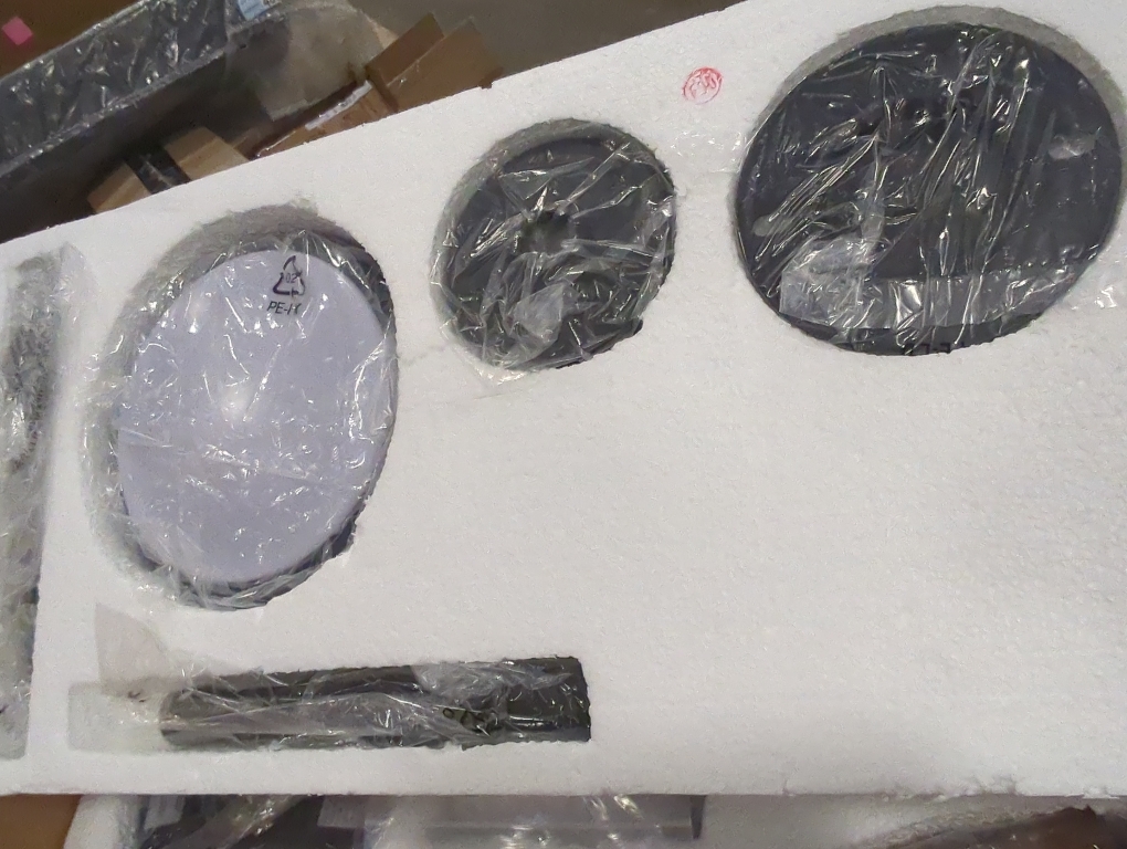 42 Outdoor Ceiling Fan with Light & Remote - IP65 Waterproof Plug in Hanging Fan, 6-Speed Reversible DC Motor, 1850LM Dimmable LED for Patio, Porch, Gazebo, Pergola (Matte Black)