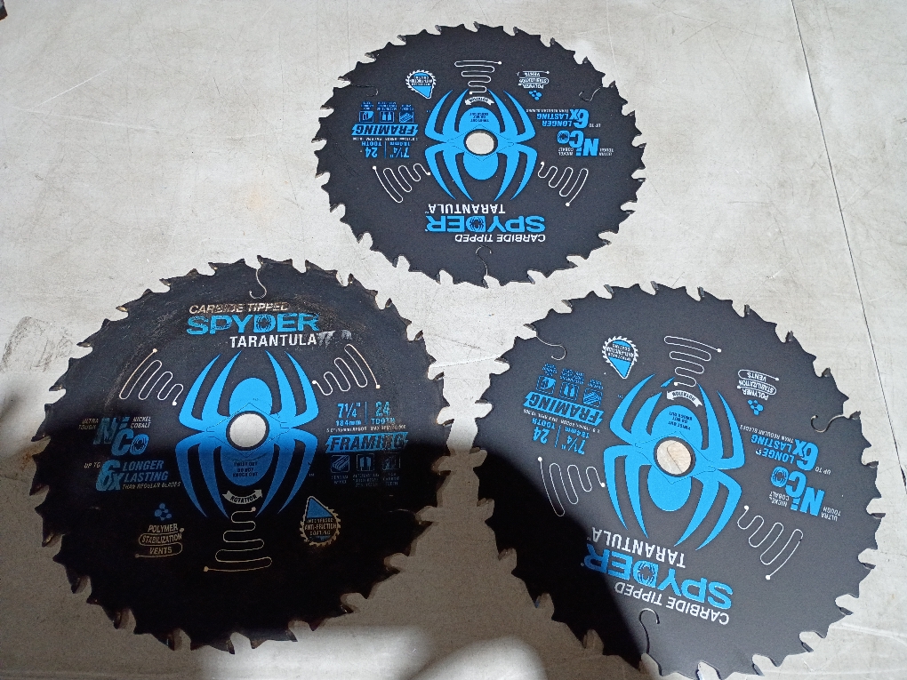 Spyder 7-1/4″ 24T Circular Saw Blade for Demolition (13006) (3)