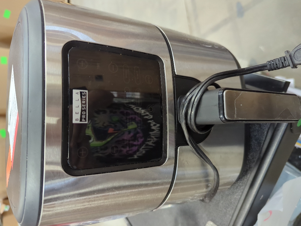 PRObella - 4.2-qt. Touchscreen Air Fryer - Stainless Steel