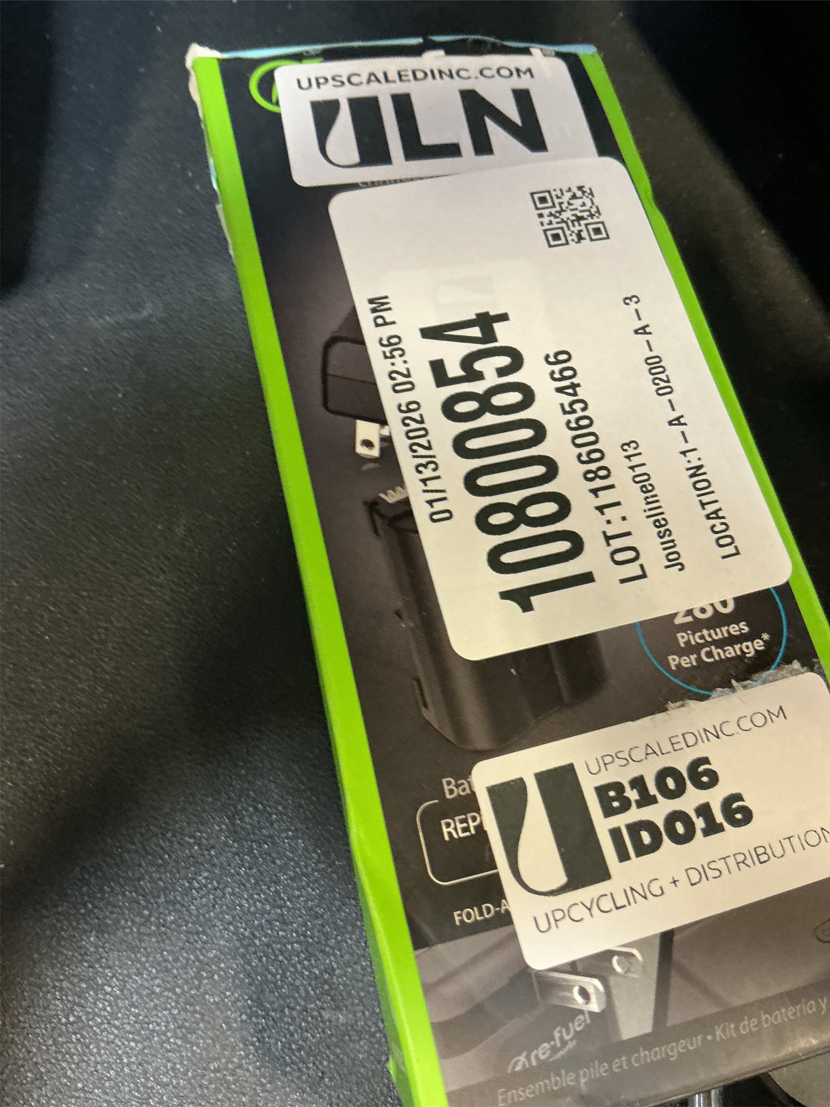 Digipower - EN-EL15 Digital Camera Battery & Charger kit, Replacement for Nikon EN-EL15 Battery Pack - Black