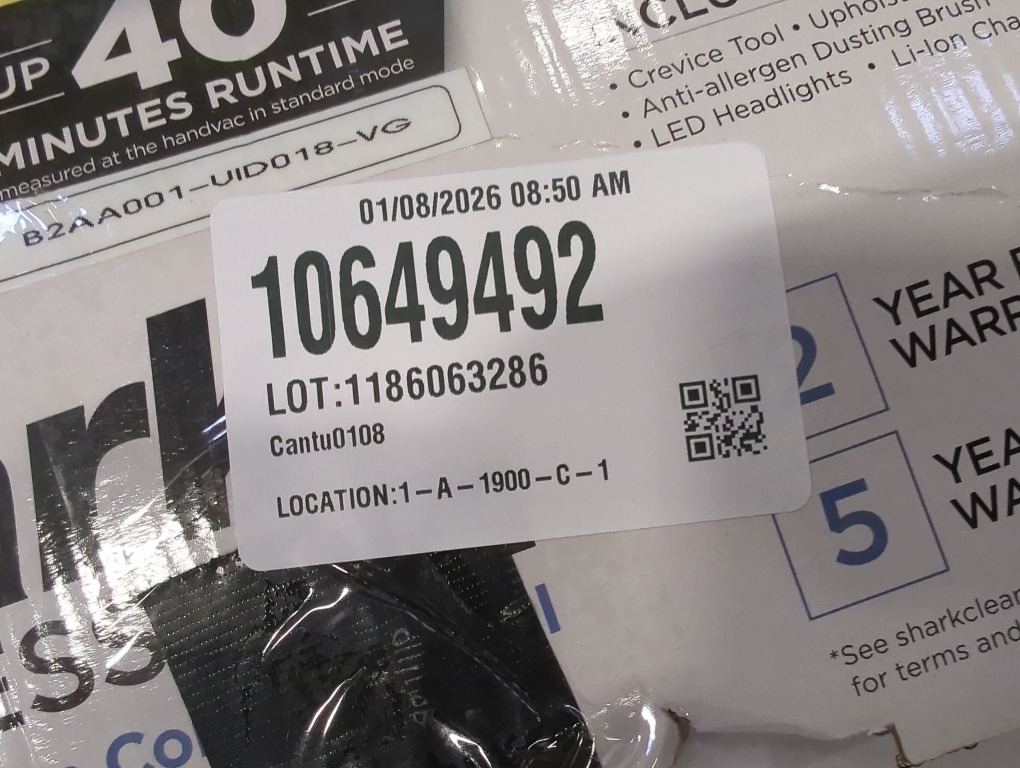 Shark Cordless Pet Plus Vacuum with HEPA Filter, Powerful Suction, Lightweight, 40min Runtime, Anti-Allergen Complete Seal, PowerFins, Self-Cleaning Brushroll, for Carpets & Hardfloors, Blue, IZ361H