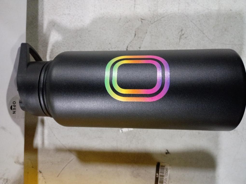 Overtime Elite 30oz Stainless Steel Pro HYDR8 Water Bottle - Thin Stripe Electric Gradient