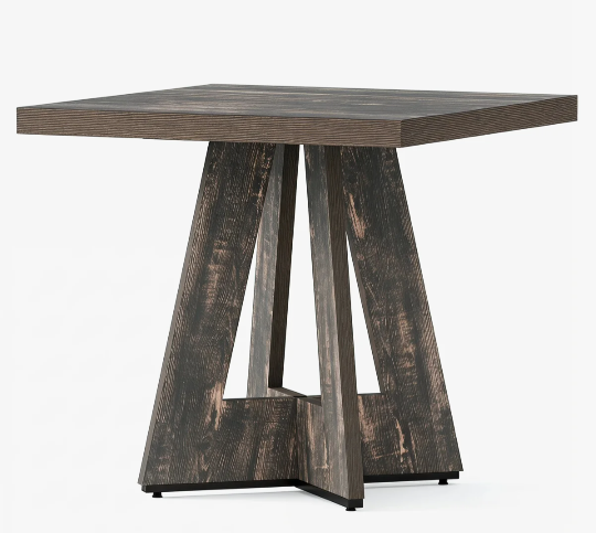 Square Wood Dining Table