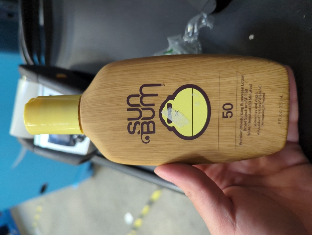 Sun Bum Original SPF 50 Sunscreen Body Lotion - Broad Spectrum Moisturizing Sunscreen with Vitamin E - Hawaii 104 Act Compliant (Made without Octinoxate & Oxybenzone) - 8 oz