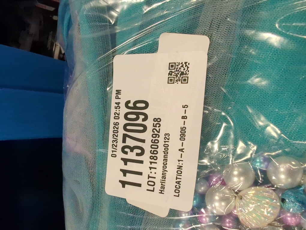 6-7 Years PURFEEL Girls Mermaid Princess Dress Kids Mermaid Costume Dress up for Ariel