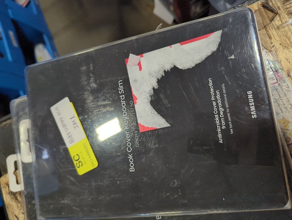 Samsung Galaxy Tab S10 FE  Book Cover Keyboard Slim – AI Key for Galaxy Tab S10 FE , Detachable Platform, PC-Like Experience, Wireless Keyboard Sharing, Black