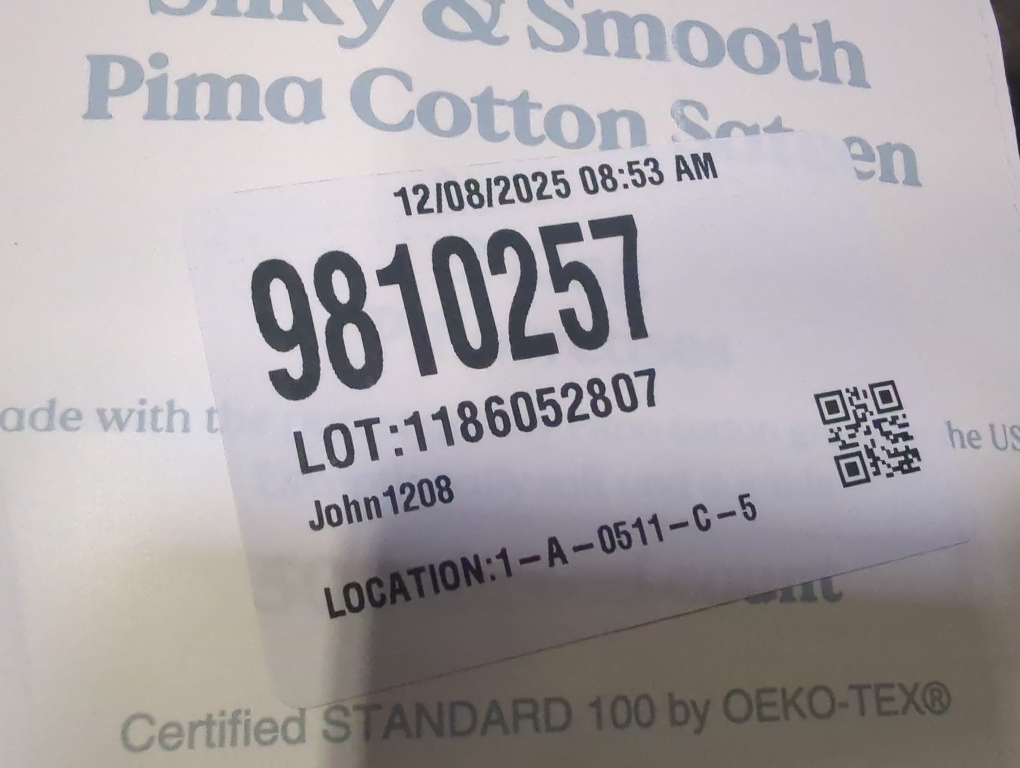 Set of 2 Size King Color White  Nestwell Pima Cotton Sateen 500-Thread-Count King Pillowcase Set in Bright White