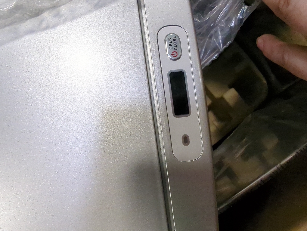 Ninestars 21 Gallons Automatic Large Kitchen Trash Can with Lid, Motion Sensor Trash Can for Kitchen, LivingRoom, Office, 80 Liter X Large Touchless Stainless Steel Garbage Bin (Rectangular)