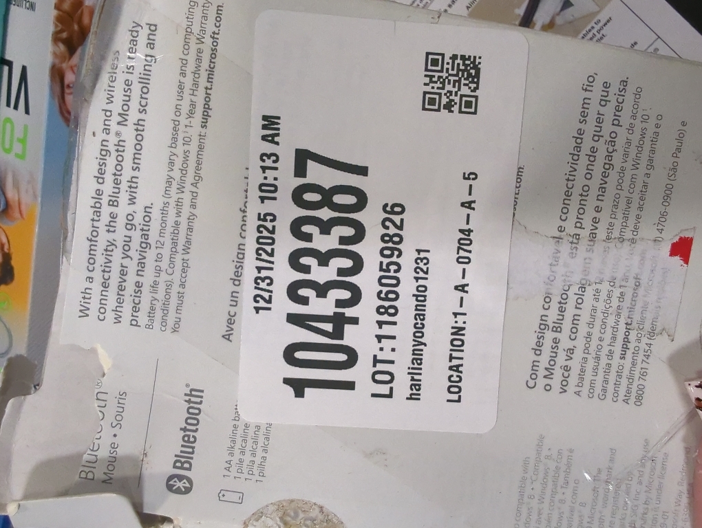 Microsoft Bluetooth Mouse Mint - Wireless - Bluetooth - 2.40 GHz - 1000 dpi - Scroll Wheel - 4 Button(s)