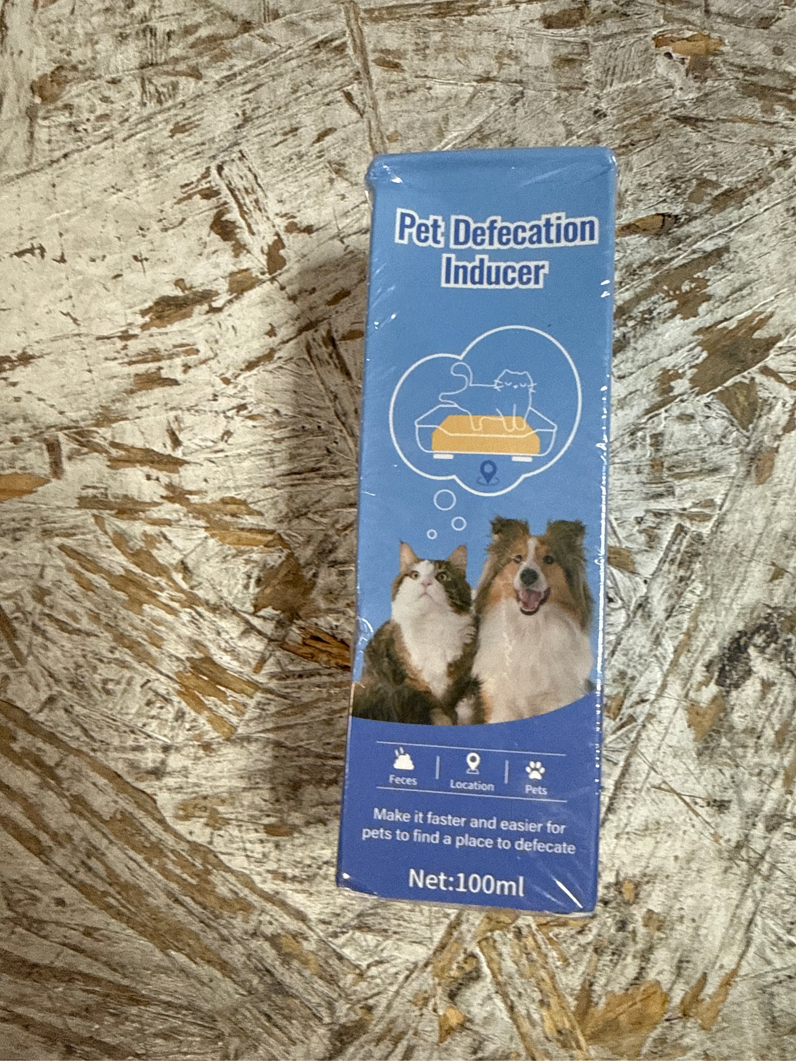 Condition photo showing Good Condition for Potty Training Spray for Dogs Go Here Dog Potty Training Spray (Blue)