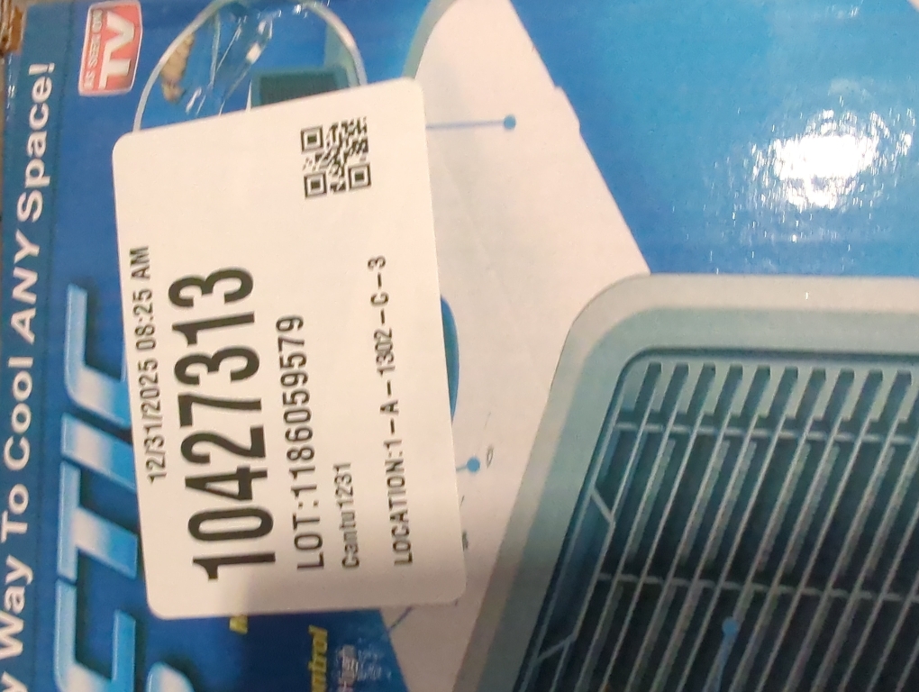 Ontel Arctic Air Portable Air Conditioner Cooler Humidifies Purifies LED Lights