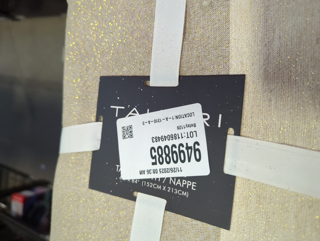 D'Moksha Homes Natural Linen Tablecloth 60 x 120 Inch - 100% Pure Linen Tablecloth for Rectangle Tables - Machine Washable Table Cloth for Fall, Thanksgiving, Christmas, Holiday