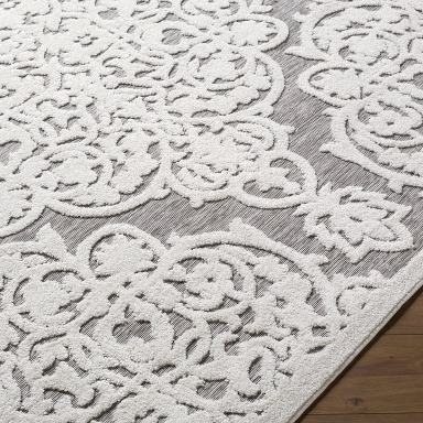 My Texas House(5.0)|4My Texas House Dahlia 5'1 x 7'3 Natural Floral Area Rug