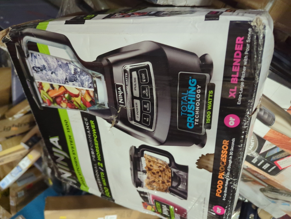 Ninja - Mega Kitchen System 72-Oz. Blender - Black