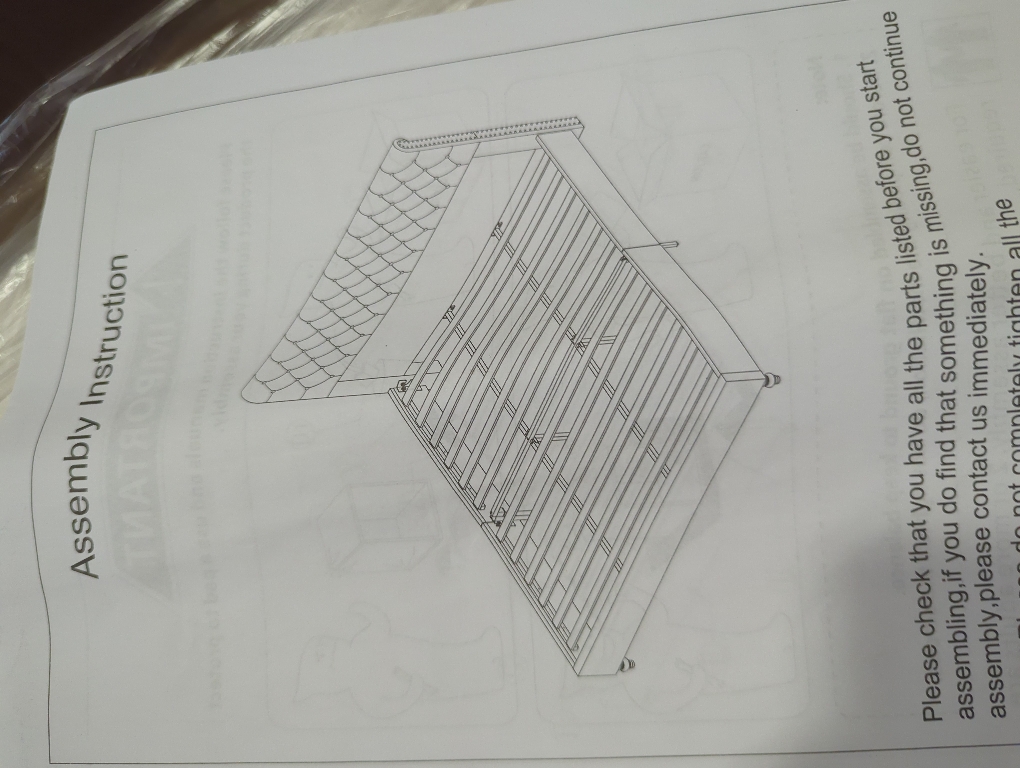 White King Stud Bed Frame