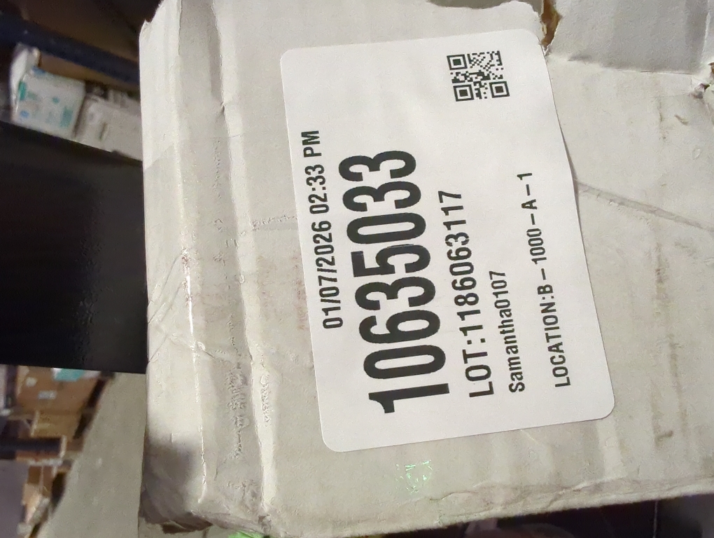 Unbranded White Cordless Room Darkening Vinyl Mini Blinds with 1 in. Slats-39 in. W x 72 in. L (Actual Size 38.5 in. W x 72 in. L)