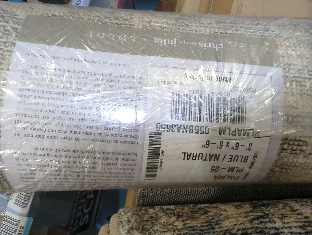 Size 3-6x5-6 Color Green area rug