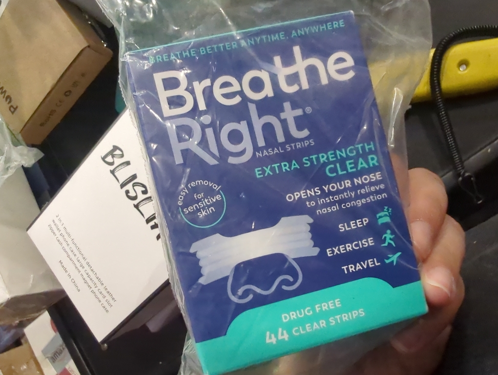 Breathe Right Extra Strength Nasal Strips, Clear, 44 Count