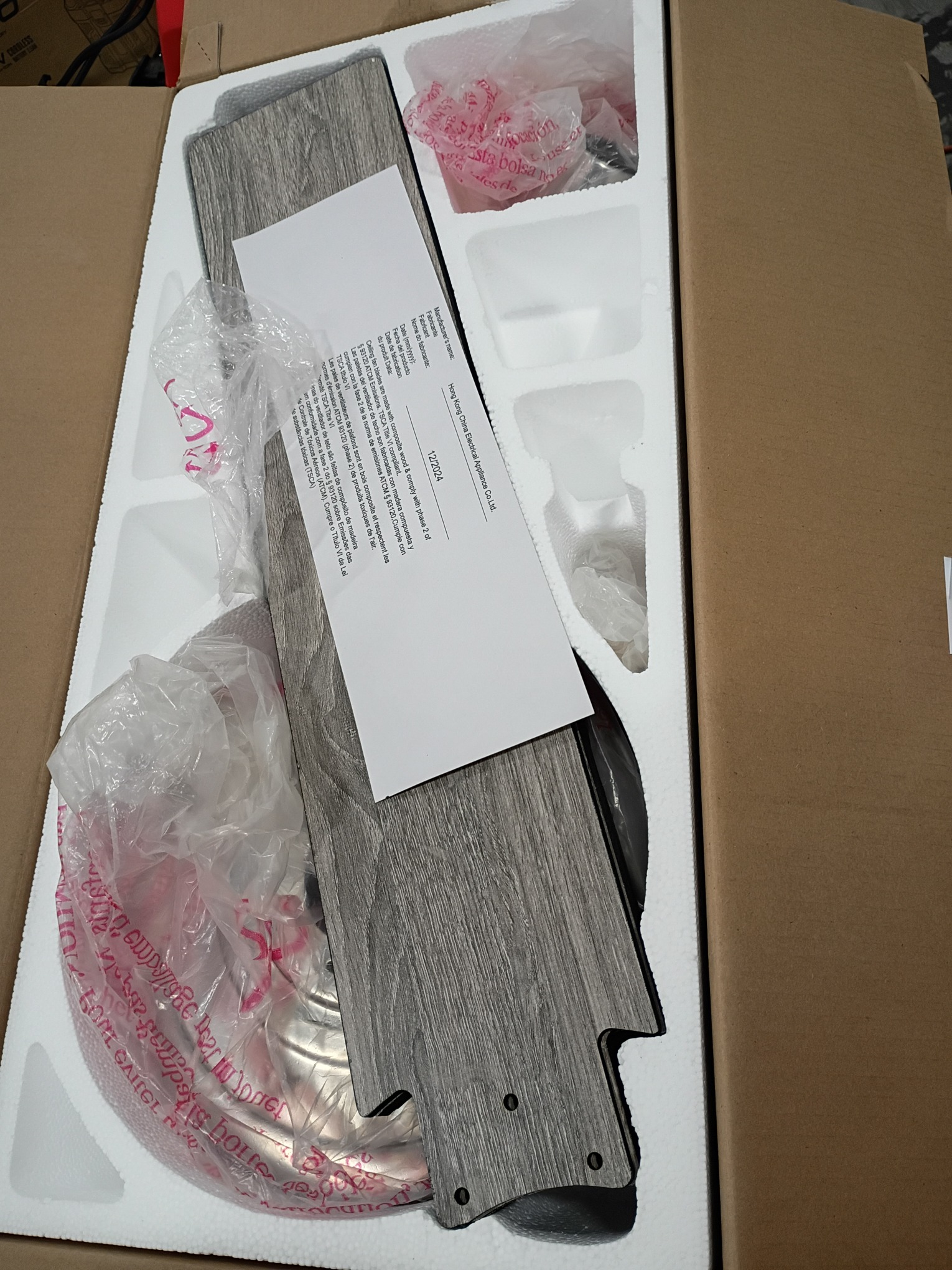 Harbor Breeze Camden 52-in Brushed Nickel Indoor Ceiling Fan with Light and Remote (5-Blade)