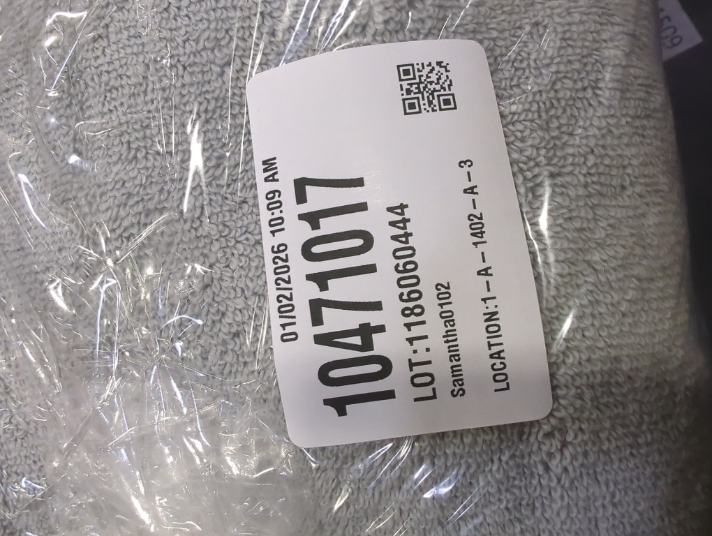 Haven Organic Cotton Terry Bath Towel in Harbor Mist Grey (2 pack)