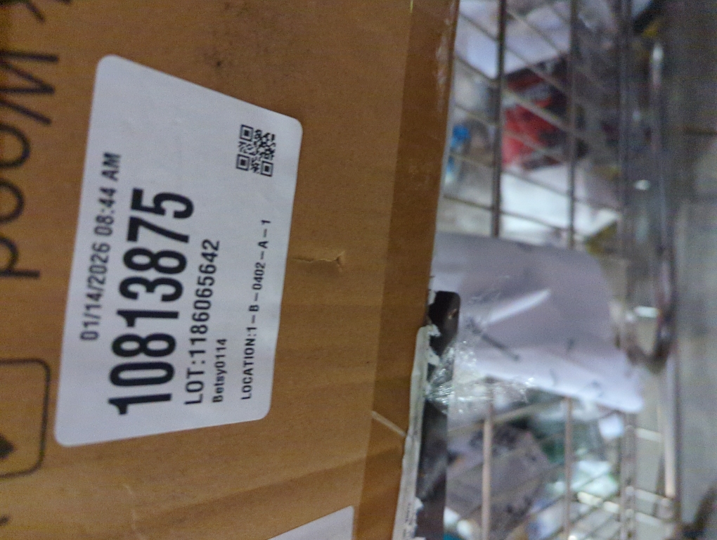 BOJUE 42 Inch Ceiling Fans with Lights and Remote Control, White Gold Ceiling Fan with Light for Bedroom, Noiseless DC Motor, Dimmable Led 5 Solid Wood Blades