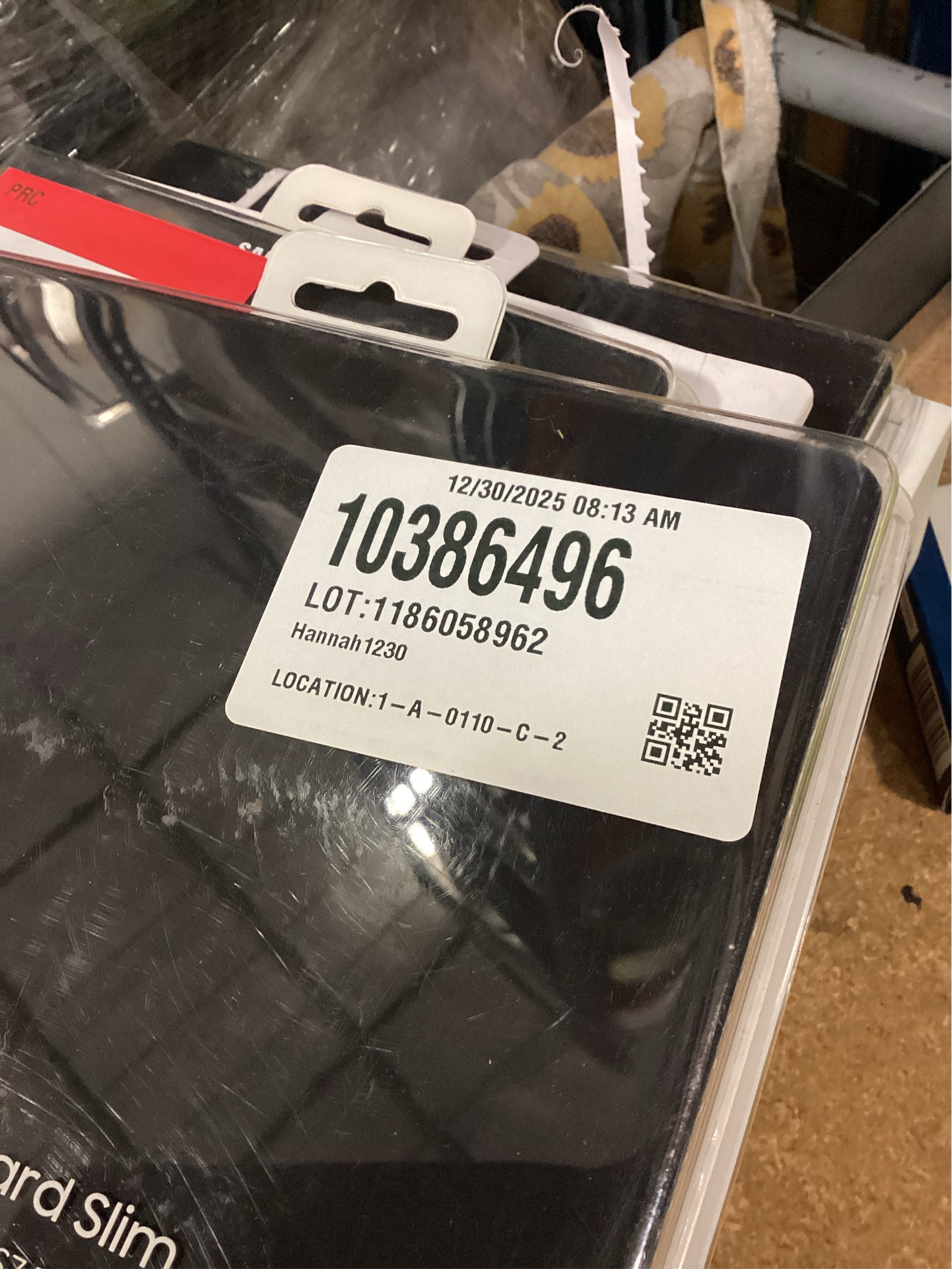 Samsung - Galaxy Tab S8 , Tab S7 FE, Tab S7  Slim Book Keyboard Cover - Mystic Black