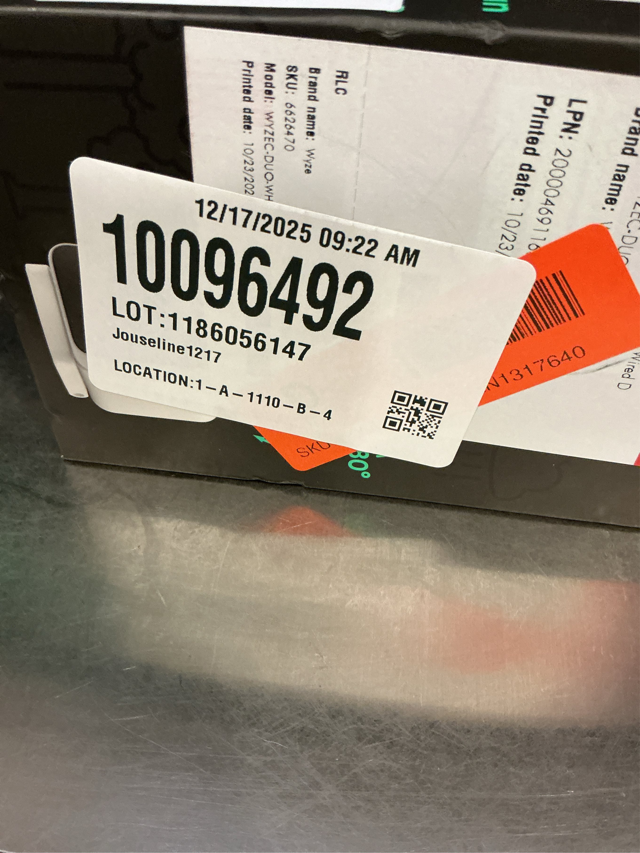 WYZE Duo Cam Pan Indoor/Outdoor IP65 2K 360° Pan/Tilt Smart Home Security Camera with Color Night Vision, Compatible with Alexa & Google Assistant, White